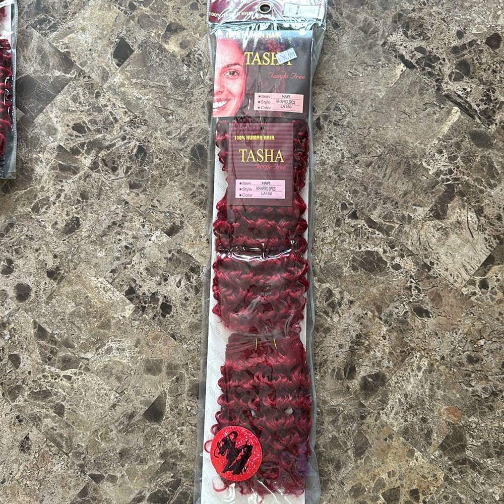 Tasha Hair Extensions - Item HAFI - Style H/HAfro 3 pcs - Color LA 150